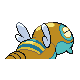 Imagen posterior de Dunsparce en Pokémon Diamante y Pokémon Perla