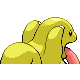 Imagen posterior de Lickitung variocolor en Pokémon Oro HeartGold y Pokémon Plata SoulSilver