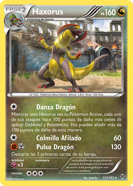 Haxorus (TURBOimpulso TCG) WikiDex, la enciclopedia Pokémon
