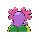 Imagen posterior de Bellossom variocolor en Pokémon Oro HeartGold y Pokémon Plata SoulSilver