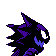 Imagen posterior de Haunter variocolor en Pokémon Cristal