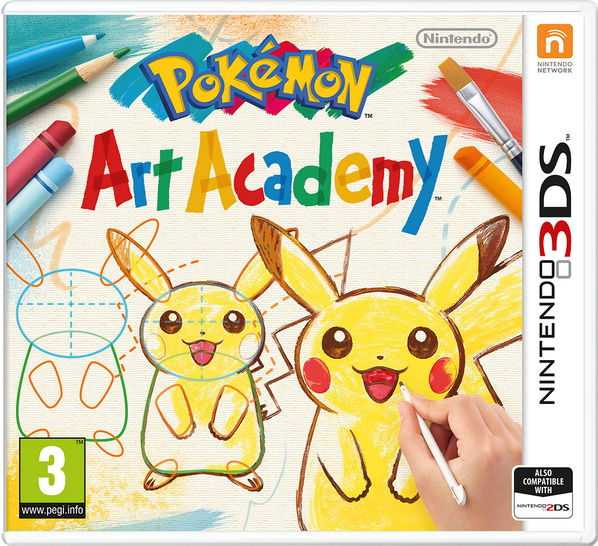 Archivo:Carátula Pokémon Art Academy.png