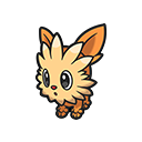 Icono de Lillipup en Pokémon HOME