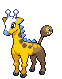 Imagen de Girafarig variocolor macho en Pokémon Negro y Blanco