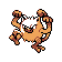Imagen de Mankey en Pokémon Plata