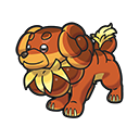 Icono de Dachsbun en Pokémon HOME
