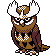 Imagen de Noctowl en Pokémon Oro