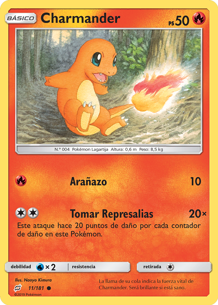 Charmander (Unión de Aliados 11 TCG) WikiDex, la enciclopedia Pokémon