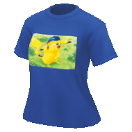 Archivo:Camiseta de Pikachu de JCC Pokémon chica GO.png