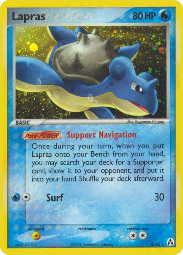 ポケモンカード２００６Kabutops Legend Maker Lapras (Legend Maker TCG) - WikiDex, la enciclopedia Pokémon