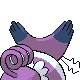Imagen posterior de Purugly variocolor en Pokémon Oro HeartGold y Pokémon Plata SoulSilver
