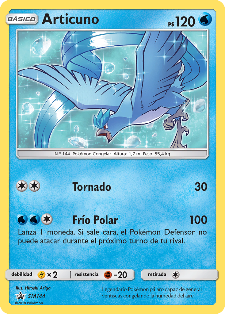 Articuno (SM Promo 144 TCG) - WikiDex, La Enciclopedia Pokémon