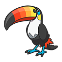 Icono de Toucannon en Pokémon HOME