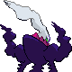 Imagen posterior de Darkrai variocolor en Pokémon Diamante y Pokémon Perla