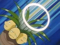 Exeggutor de Mandi usando psicoonda.