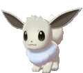 Imagen de Eevee variocolor hembra en Pokémon Espada y Pokémon Escudo