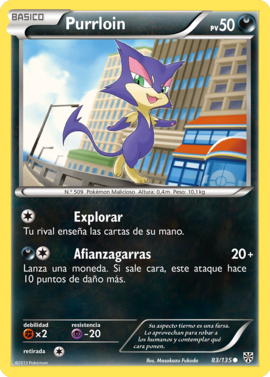 Purrloin (Tormenta Plasma 83 TCG)