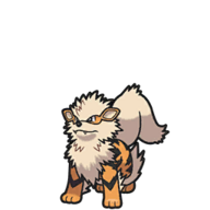 Icono de Arcanine en Pokémon Escarlata y Púrpura