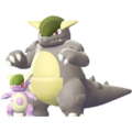 Imagen de Mega-Kangaskhan en Pokémon: Let's Go, Pikachu! y Pokémon: Let's Go, Eevee!