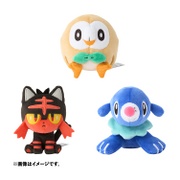 Rowlet, Litten y Rowlet