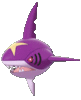 Imagen de Sharpedo variocolor en Pokémon Espada y Pokémon Escudo