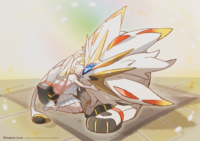 Lylia y Solgaleo.