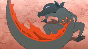 Salandit de Tupp usando Pirotecnia.