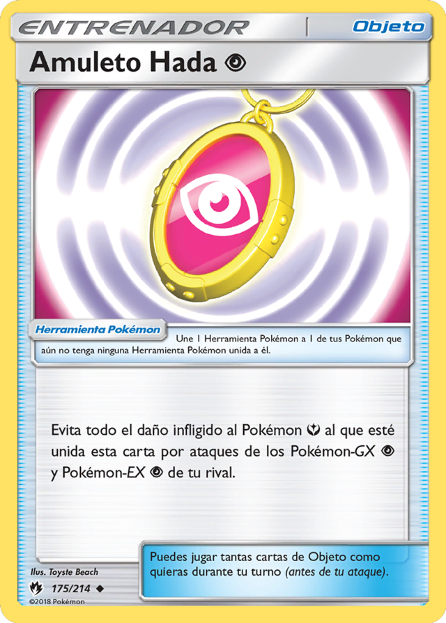 fairy charm pokemon card P 175 - Reverse Holofoil SM Lost Thunder Prevent all damage done to the Fairy Pokmon this card is attached to by attacks from your opponents Fighting Pokmon Pokemon - Sun & Moon