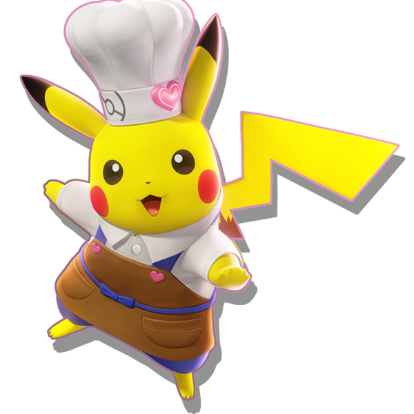 Archivo:Artwork Pikachu Chef UNITE.png