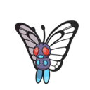 Icono de Butterfree en Pokémon Diamante Brillante y Perla Reluciente