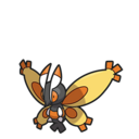 Icono de Mothim en Pokémon Diamante Brillante y Perla Reluciente