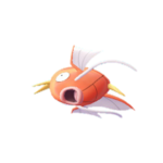 Imagen de Magikarp hembra en Pokémon: Let's Go, Pikachu! y Pokémon: Let's Go, Eevee!