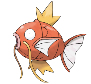 Ilustración de Magikarp