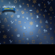 Fondo del día de la comunidad de diciembre 2024