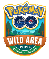Logo de Área Silvestre de Pokémon en Sendai, Japón.