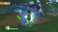 Snivy vs Seismitoad.