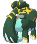 Imagen de Copperajah variocolor en Pokémon Espada y Pokémon Escudo