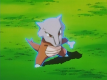 Marowak de Otoshi usando foco de energía/foco energía.