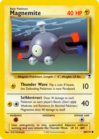 Versión de la carta en Legendary Collection