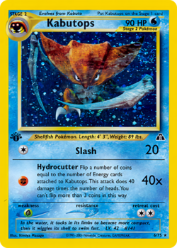 Carta de Kabutops