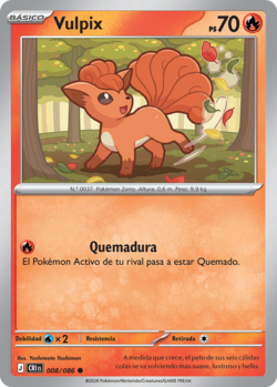 Carta de Vulpix