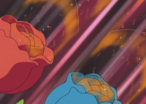 Roselia usando paralizador.