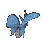 Imagen posterior de Venomoth variocolor en Pokémon X, Pokémon Y, Pokémon Rubí Omega, Pokémon Zafiro Alfa, Pokémon Sol, Pokémon Luna, Pokémon Ultrasol y Pokémon Ultraluna