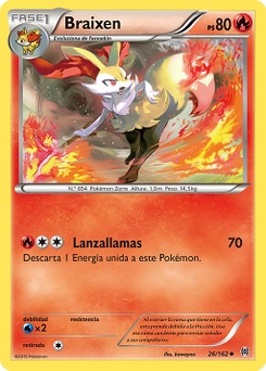 Carta de Braixen