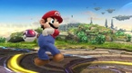 Mario a punto de lanzar una Master Ball en SSB4 para Wii U.