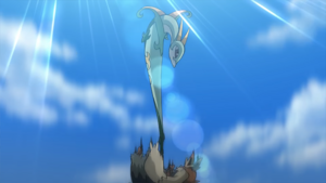 Serperior usando atizar.
