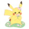 Pegatina Pikachu primavera 22 GO.png