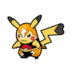 Pikachu enmascarada