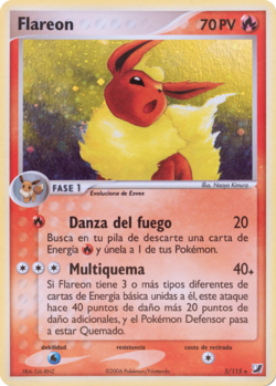 Carta de Flareon