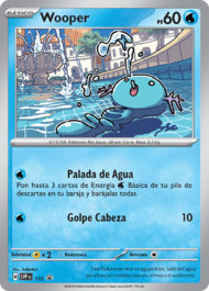 Carta promo de Wooper